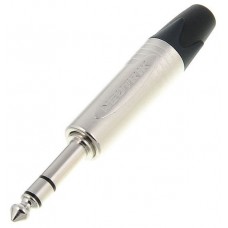 Neutrik NP3X Stereo Jack Konektors 3 pin Niķeļa korpuss Neutrik NP3X Stereo Jack Konektors 3 pin Niķeļa korpuss