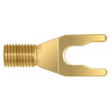 Wireworld Uni-term Gold Spades SPDGEX Hi-End Konektors Wireworld Uni-term Gold Spades SPDGEX Hi-End Konektors