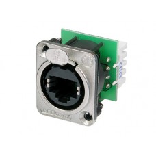 Neutrik NE8FDV-YK-B etherCON RJ45 D Series Ligzda Neutrik NE8FDV-YK-B etherCON RJ45 D Series Ligzda